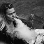 Women using vape