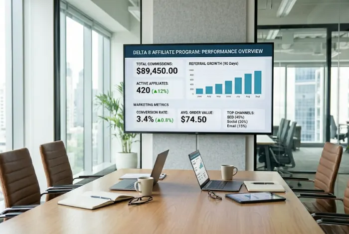 delta THC affiliate marketing
