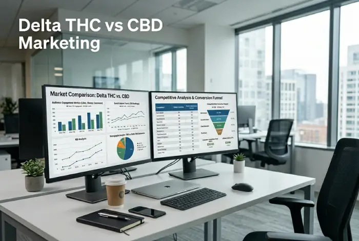 Delta THC vs CBD Marketing